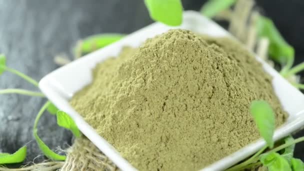 Montón de polvo de salvia — Vídeos de Stock