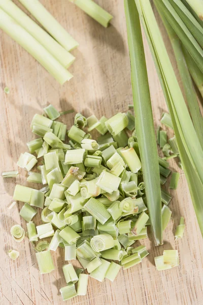 Haufen von frischem Zitronengras — Stockfoto