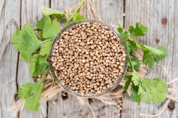 Heap of Coriander (seeds) — Stock Photo, Image