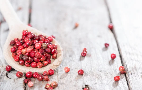 Porção de pimenta rosa — Fotografia de Stock