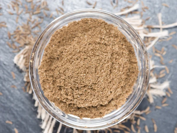 Caraway Powder in a bowl — Stock Photo, Image