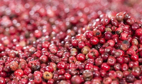 Pink Peppercorns Background Image — Stock Photo, Image