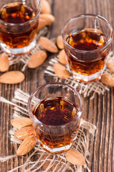 Några amaretto skott — Stockfoto