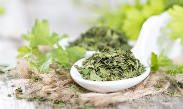 Portion of dried Parsley — Stock Photo, Image