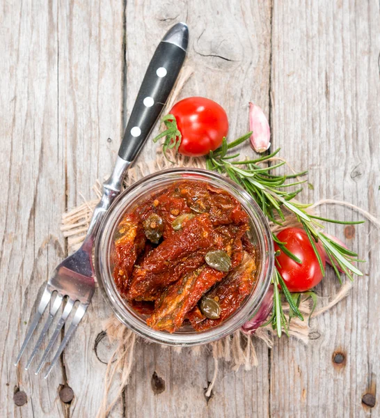 Porção de tomates secos — Fotografia de Stock