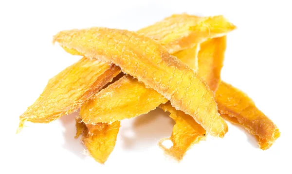 Dried Mango (isolated on white) — Stock Photo, Image