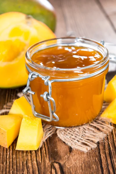 Mango marmelad — Stockfoto