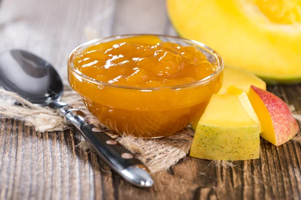 Marmellata di mango fatta in casa — Foto Stock