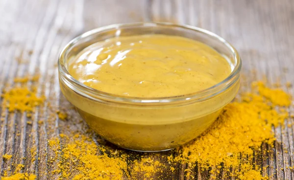 Porzione di salsa al curry — Foto Stock