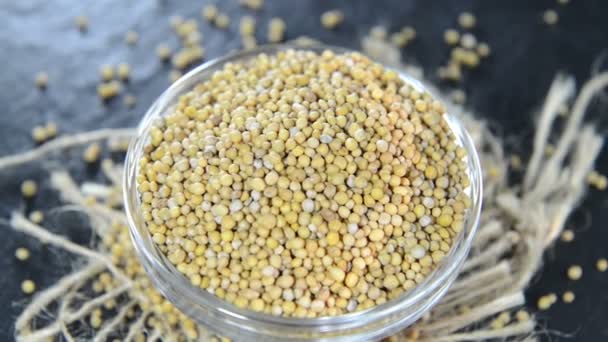 Mustard Seeds — Stock Video