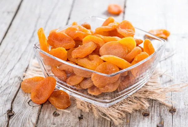 Жареные абрикосы — стоковое фото