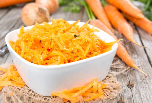 Салат з моркви — стокове фото