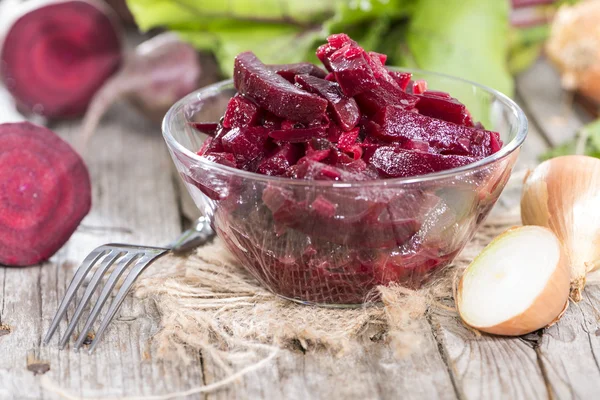 Insalata di barbabietole in una ciotola — Foto Stock