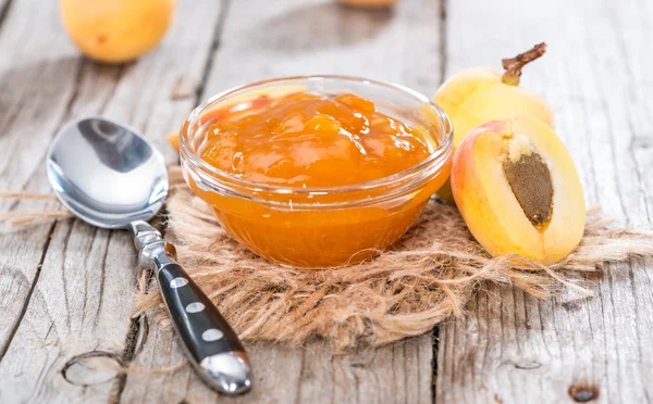 Homemade Apricot Jam — Stock Photo, Image