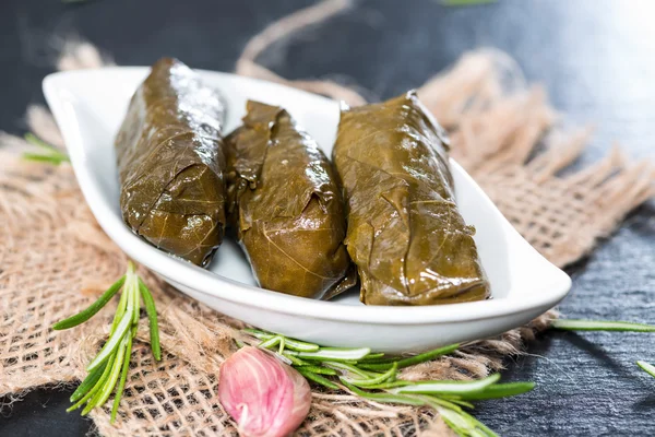 Färska dolmades — Stockfoto