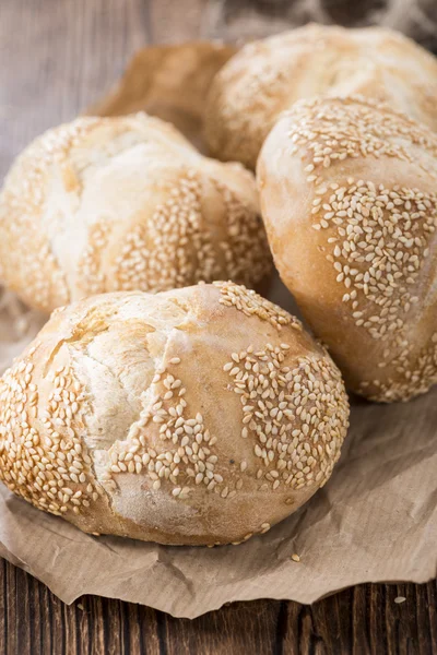 Fresh baked Sesame Buns — Stock Photo, Image