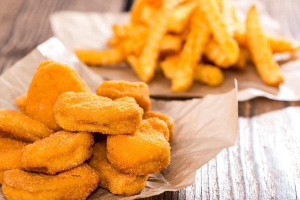 Portion of Chicken Nuggets — Stock Photo, Image