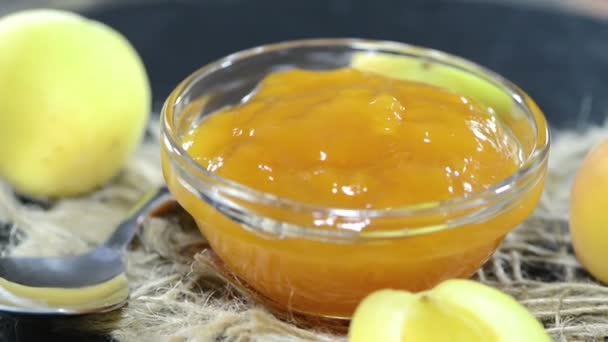 Marmellata di albicocche — Video Stock