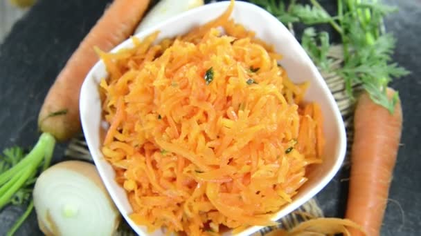 Salade de carottes — Video