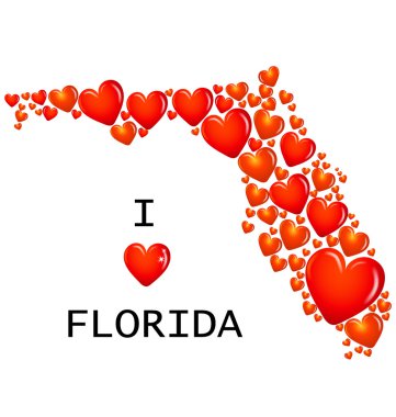 florida eyaleti seviyorum