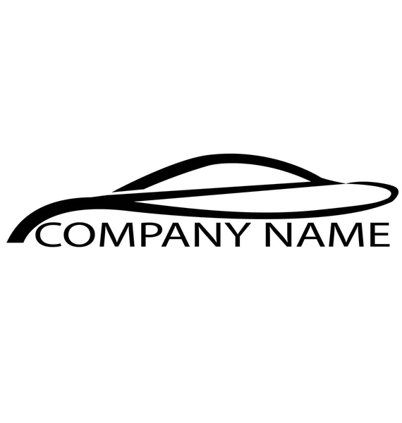 Car silhouette logo — Stock Vector