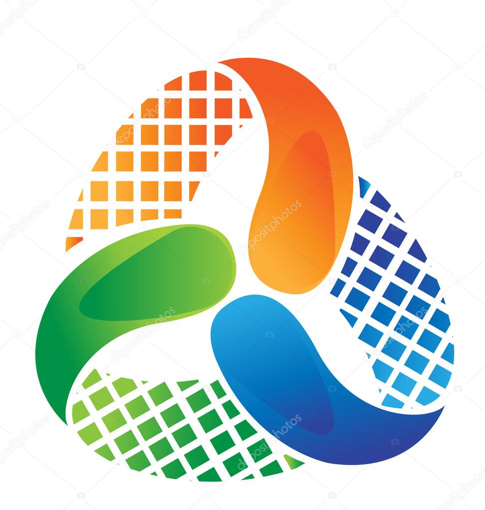 Abstract logo design vector stock eps10