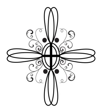 hisse senedi stilize vektör çapraz