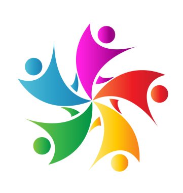 mutlu takım logo vektör