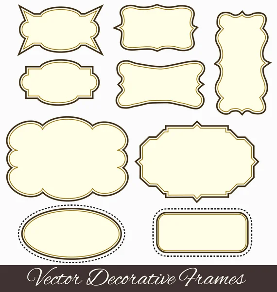 Frame design elements — Stock Vector