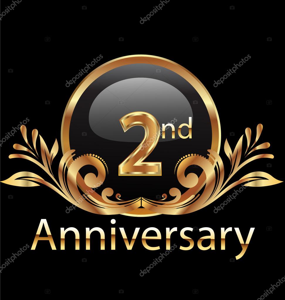 2 years in years 2 years anniversary birthday in gold stock vector 169 glopphy 24849895 2 years in years 2 years anniversary birthday in gold stock vector 169 glopphy 24849895