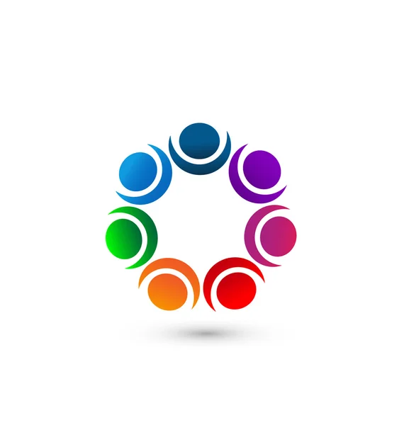 Abstract geometric logo icon app — Stock Vector