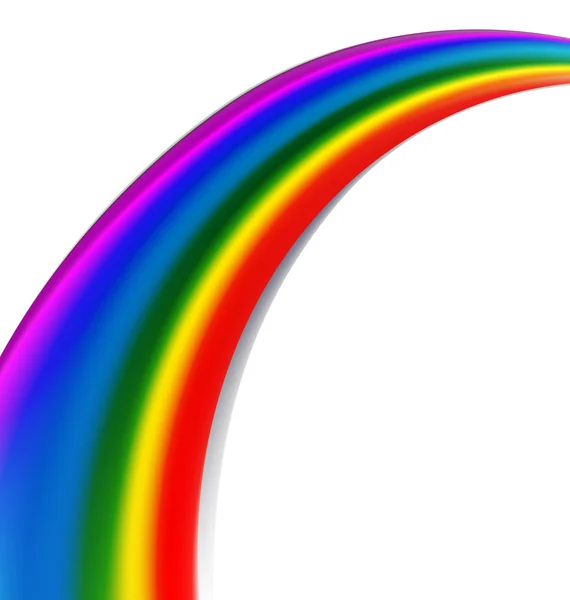 Arco iris icono ilustración vector — Vector de stock