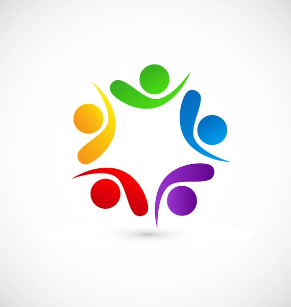 logo vektör ağ takım arkadaşları