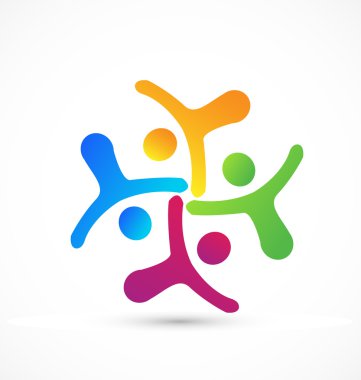 iş takım logo vektör