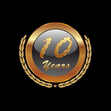 Altın defne çelengi 10th anniversary