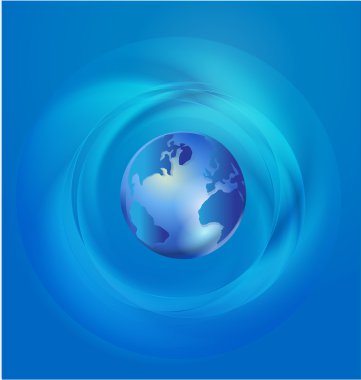 Dünya global ticaret iletişim logo