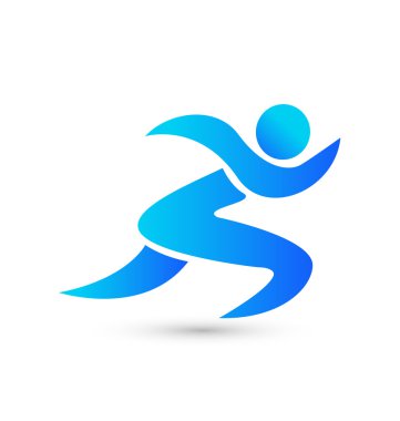 Fitness şekil logo