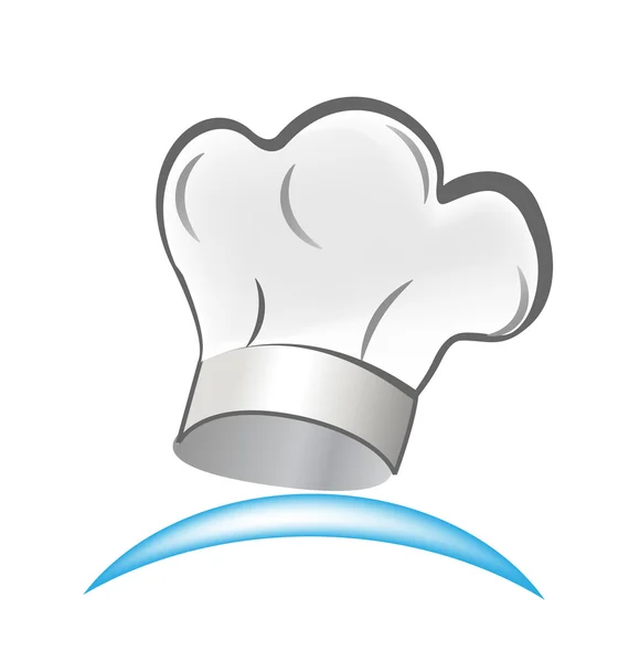 Wektor logo kapelusz kucharz — Wektor stockowy