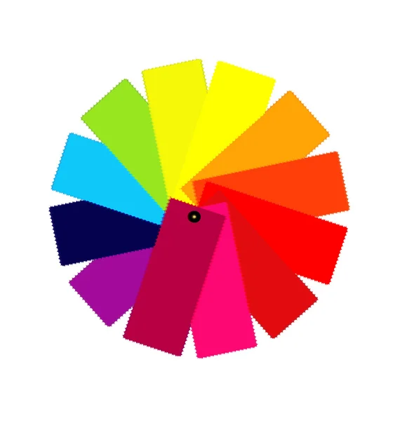 颜色指南频谱图 — 图库矢量图片