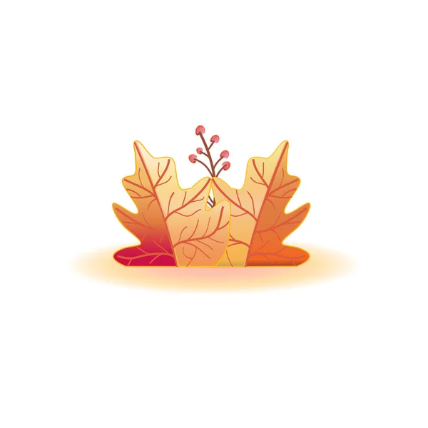 Podzim Barevné Podzimní Listy Barevné Sezóna Pozdravy Dovolená Karty Oslavy — Stockový vektor