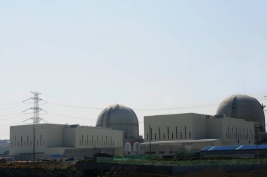 Kore 'deki bir nükleer santralin panoramik görüntüsü..