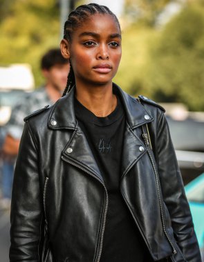 MILAN, Italy- September 24 2021: Women on the street in Milan.