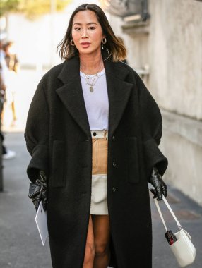 MILAN, Italy- September 24 2021: Women on the street in Milan.