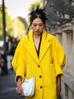 MILAN, Italy- September 24 2021: Jaime Xie on the street in Milan.