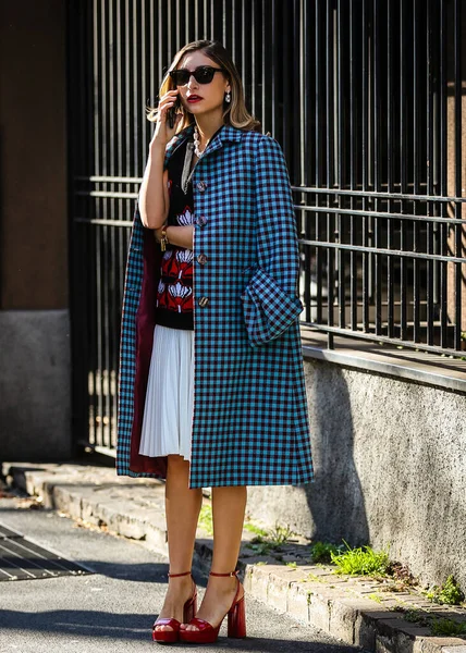 Milan Italië Februari 2022 Jenny Walton Straat Milaan — Stockfoto