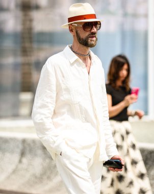 FLORENCE, Italya- 14 Haziran 2022: Raimondo Rossi Floransa 'da.