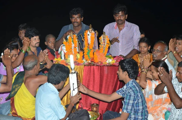 Kasimkota Andhra Pradesh India Abril 2016 Famoso Festival Hindú Sri —  Fotos de Stock