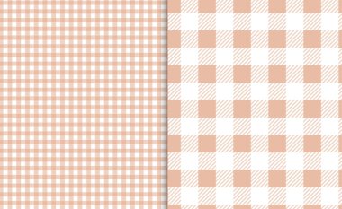 Vichy Pürüzsüz set. Pastel gingham deseni. Paskalya için arka plan, duvar kağıdı, battaniye.