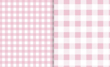 Vichy Pürüzsüz set. Pastel gingham deseni. Paskalya için arka plan, duvar kağıdı, battaniye.