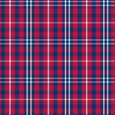 Ekose desenli. Pastel gingham deseni. Hafıza günü için arka plan, Amerika 'dan bağımsızlar. Duvar kağıdı, battaniye